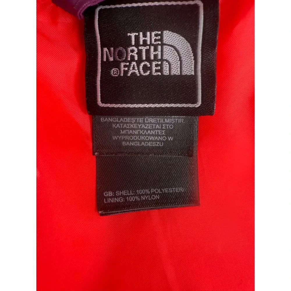 North Face HyVent Girls XL (18) Pink‎ Purple Hooded Waterproof Jacket